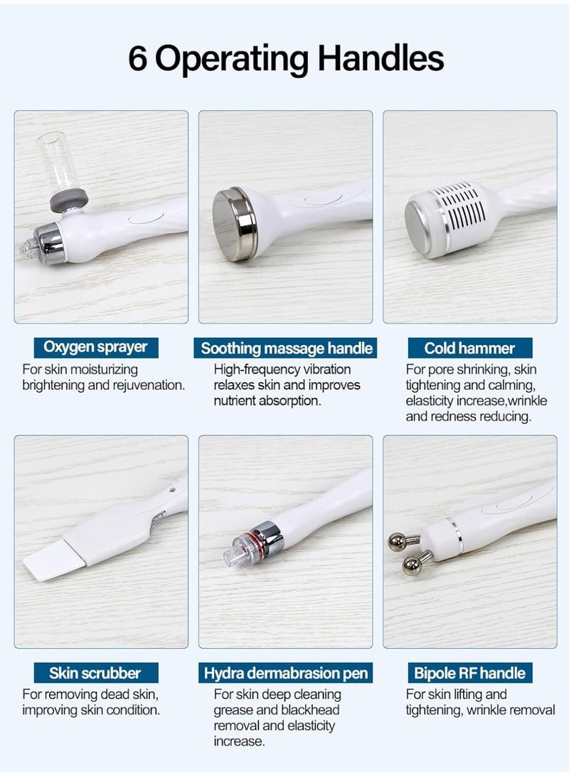 Meishida 7 in 1 Hydrogen-Oxygen Facial Machine Hydra Face Care Device for Skin Moisturizing Vacuum Deeping Cleaning Skin Instrument - Image 3